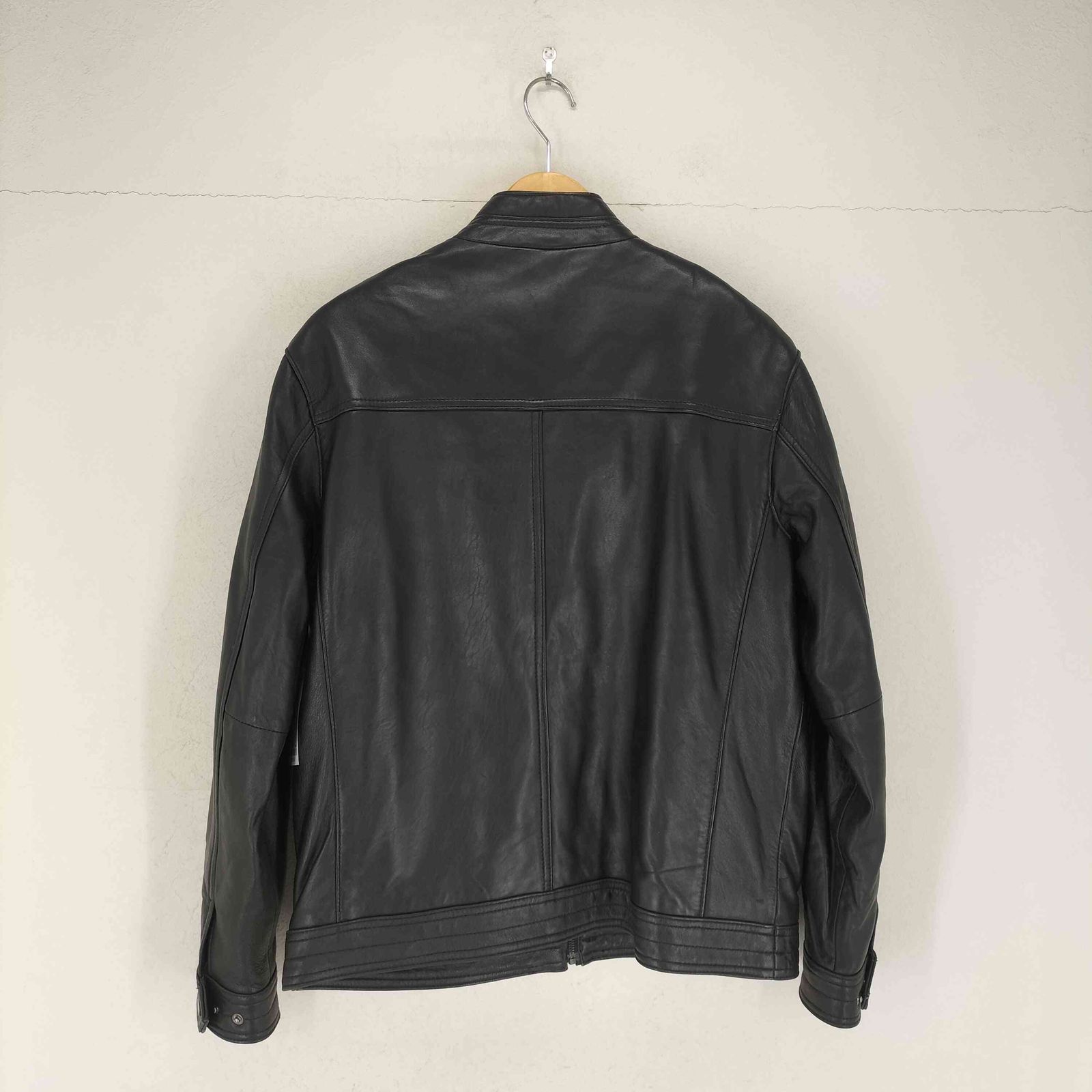 ユーズドフルギ USED古着 シープスキンレザーブルゾン メンズ JPN：M