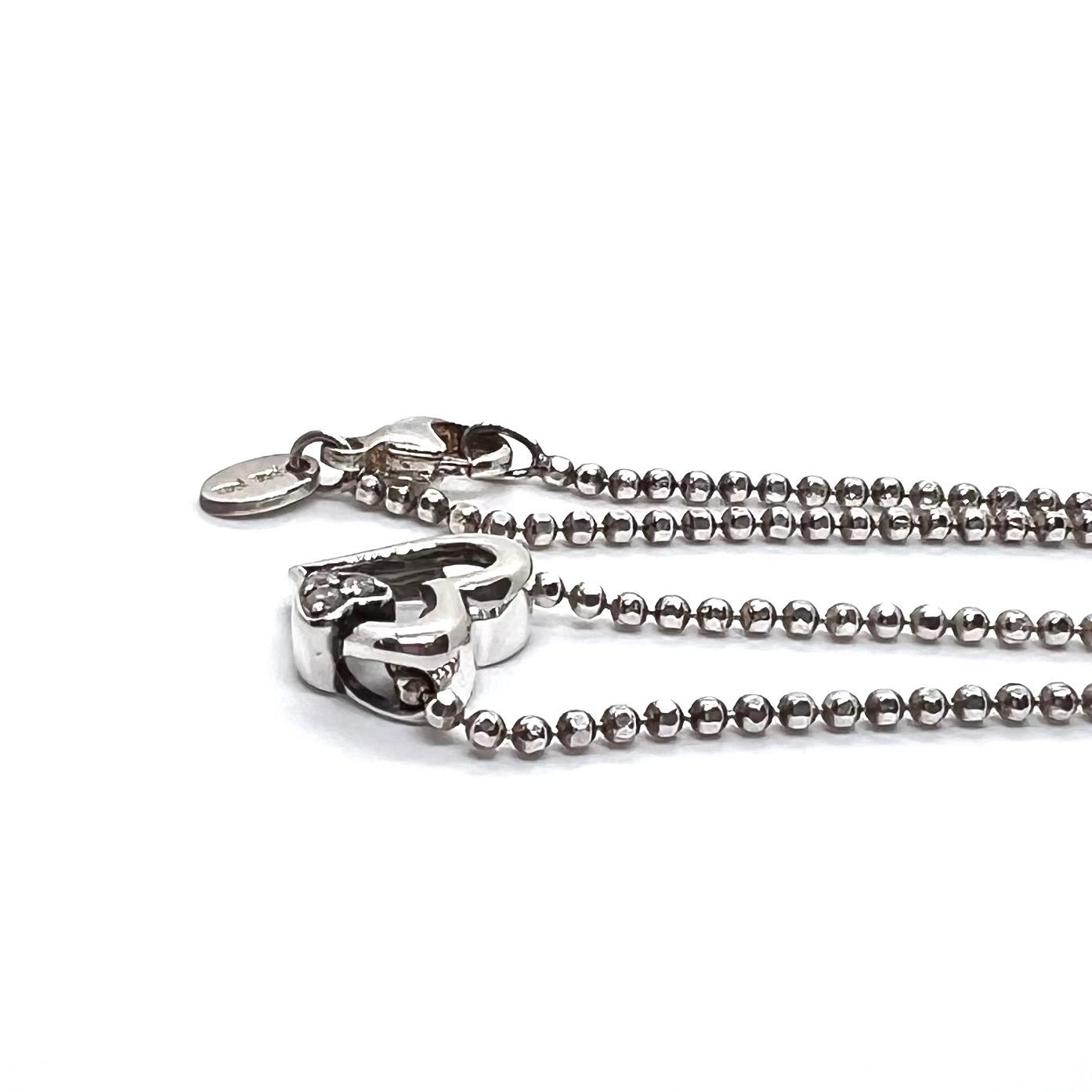 美品☆Folli Follie フォリフォリ ネックレス ハート ボールチェーン