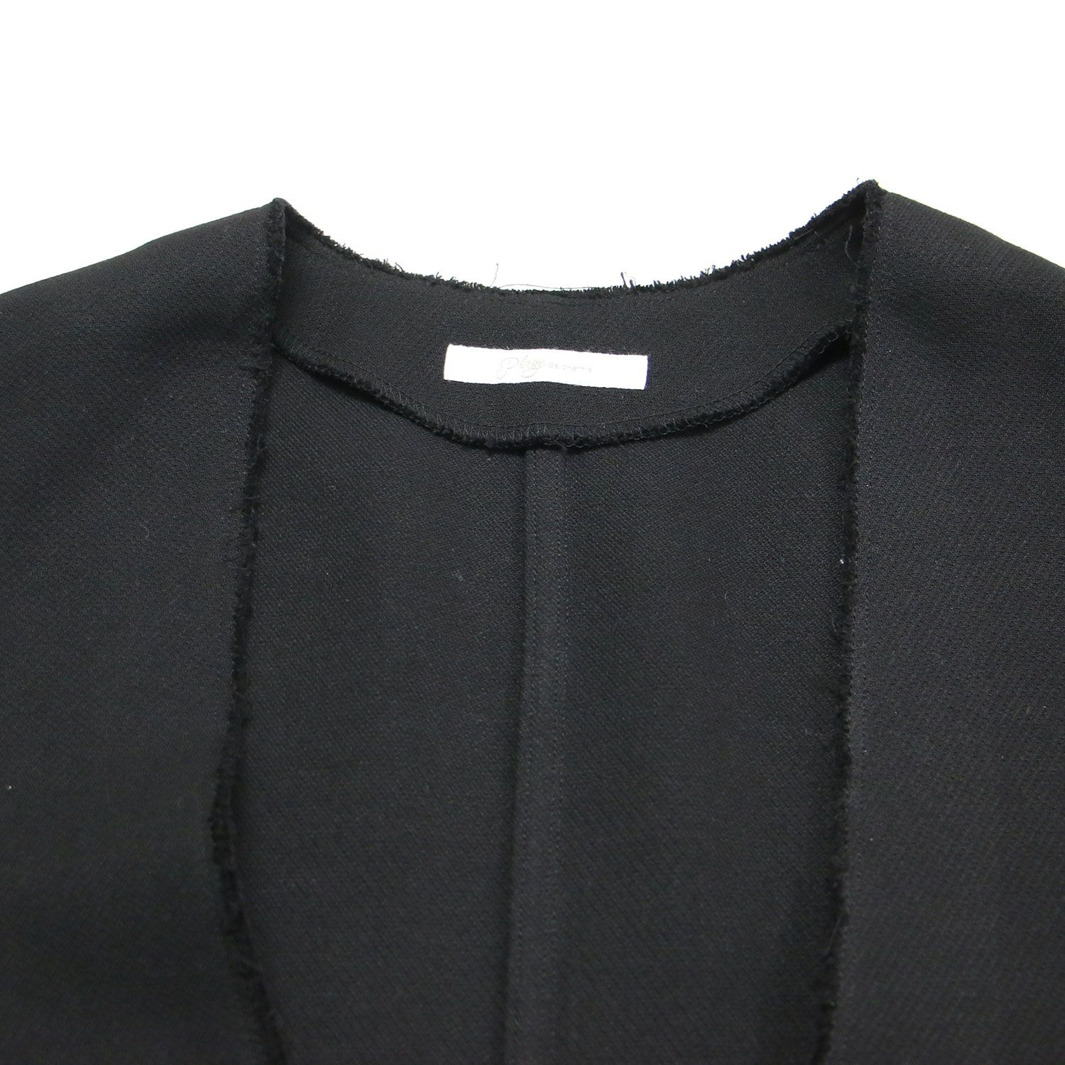 Plage プラージュ チュニック ブラック 黒 サイズ:38(M) | 22秋冬 V/N