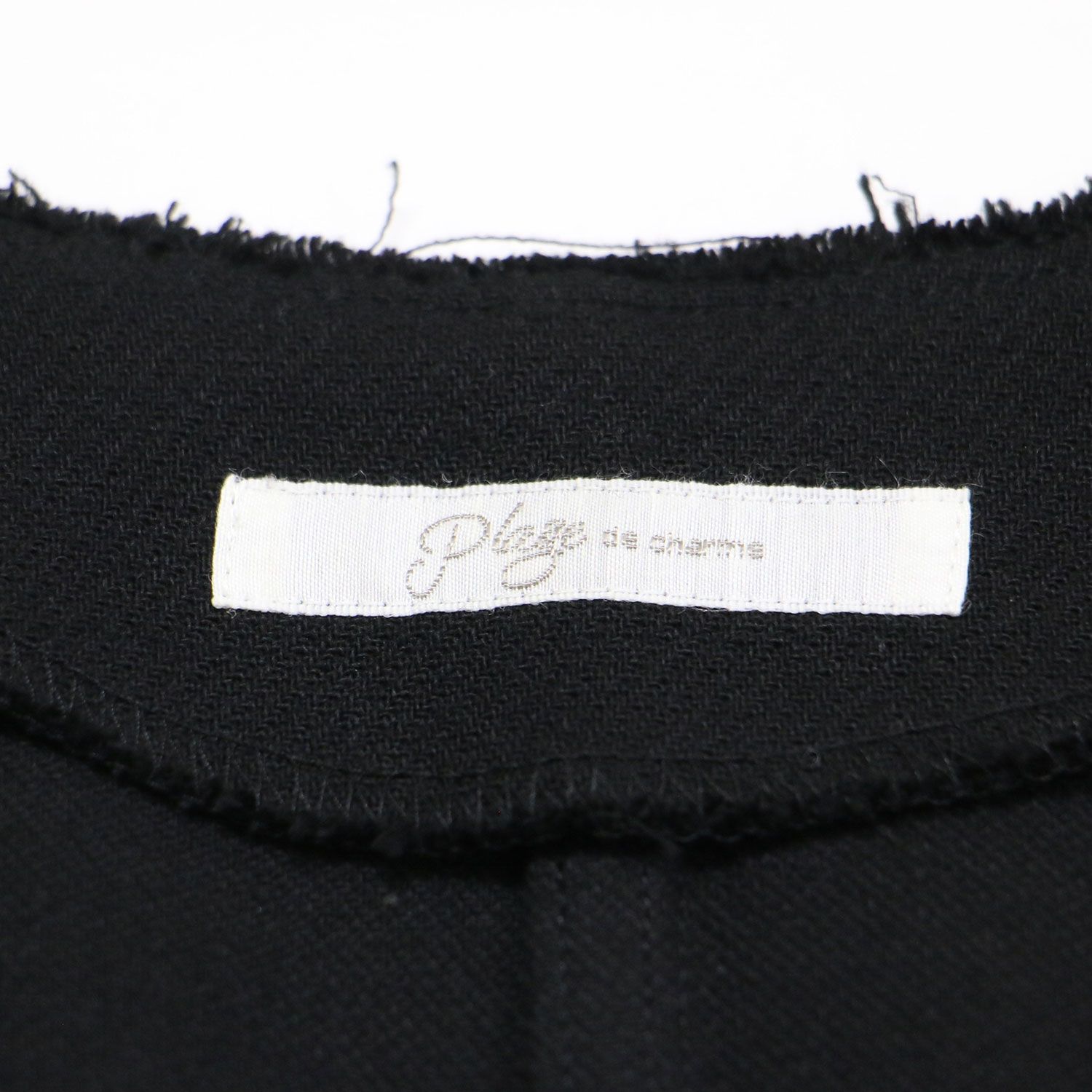 Plage プラージュ チュニック ブラック 黒 サイズ:38(M) | 22秋冬 V/N