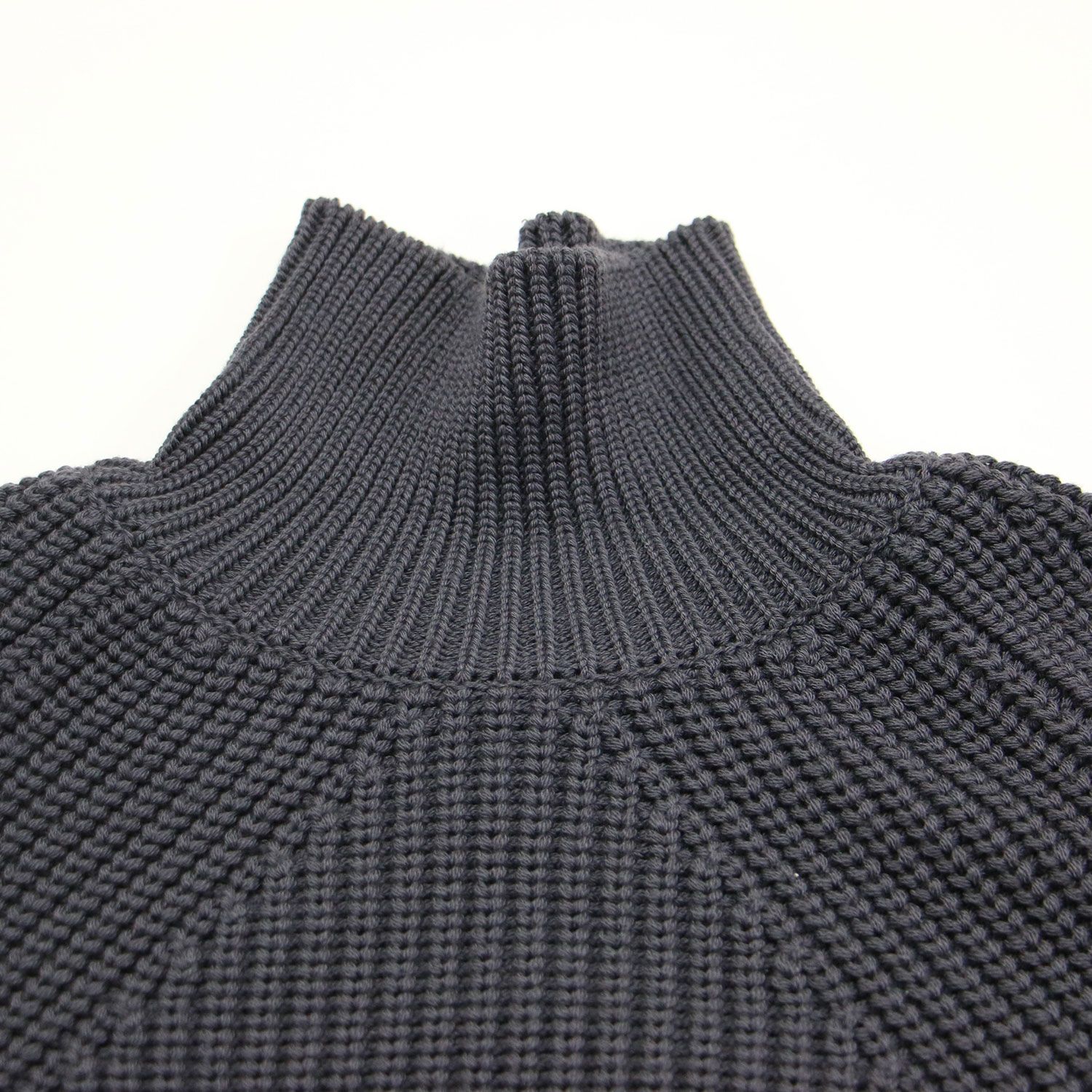 【美品】バトナー シグネチャー ウール タートルネック ニット セーター S BATONER バトナー ニット グレー サイズ:2 | シグネチャーウール