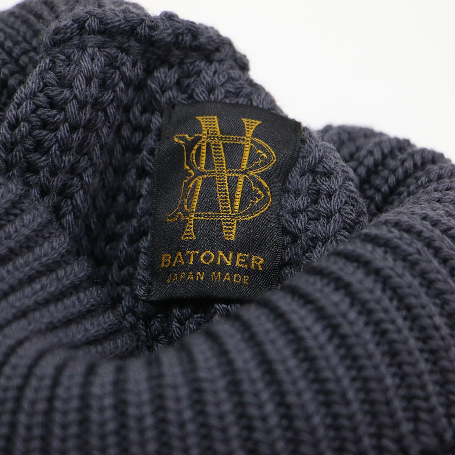 BATONER バトナー ニット グレー サイズ:2 | シグネチャーウール