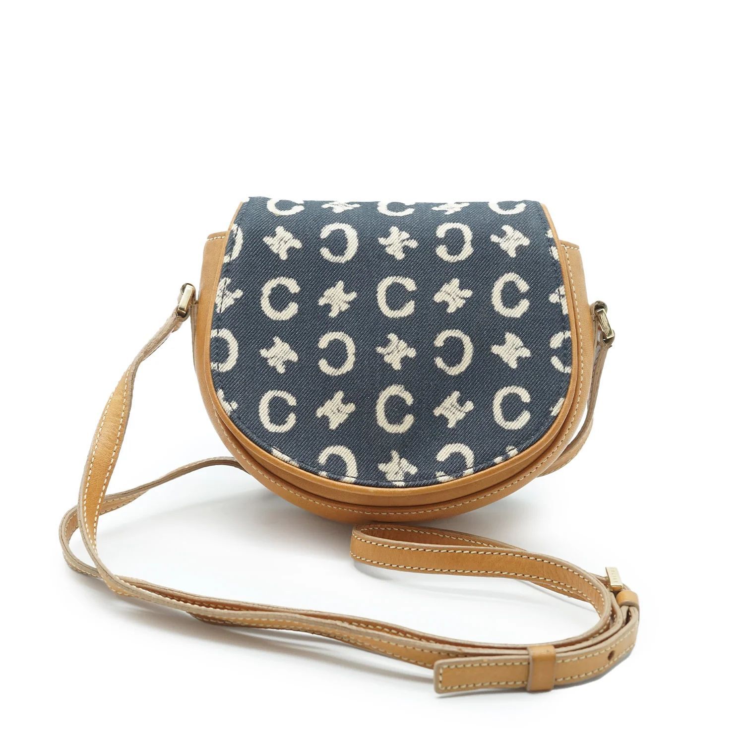 セリーヌ Cマカダム ミニ クロスボディーバッグ 中古 Celine C Macadam