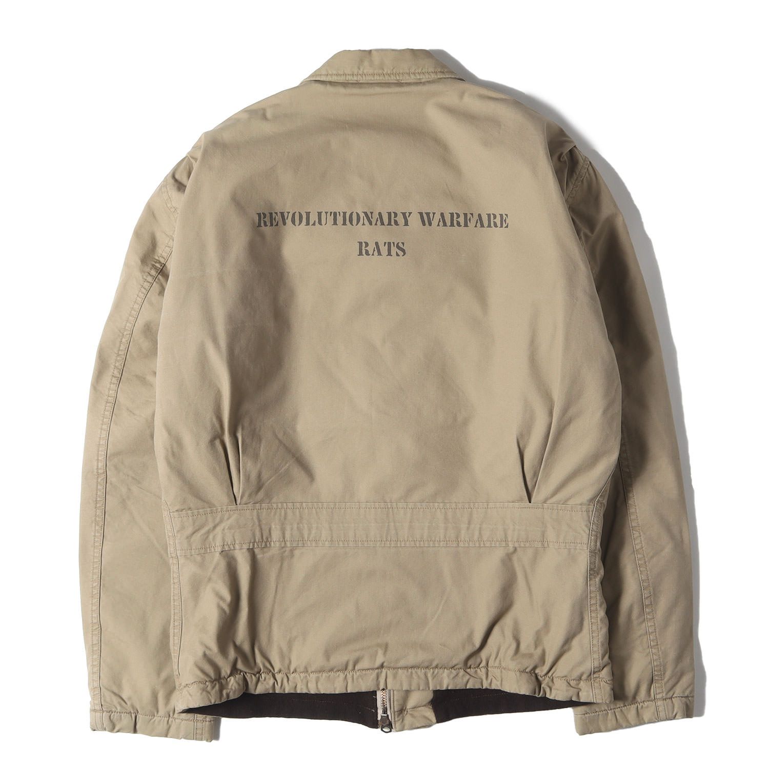 RATS ラッツ ジャケット ベージュ サイズ:L | U.S.NAVY N-4 デッキ 