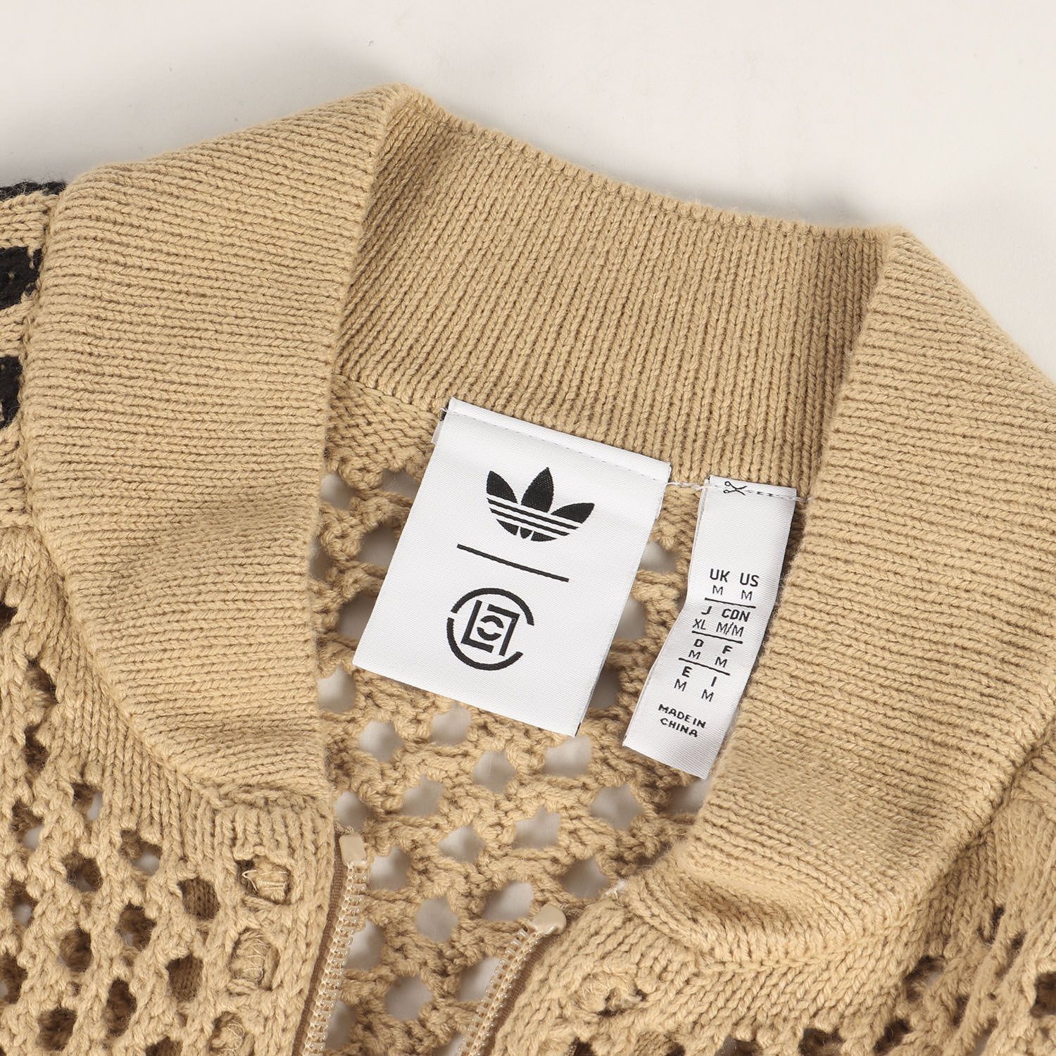 美品】adidas アディダス ジャケット ベージュ サイズ:XL | 24SS ×CLOT 