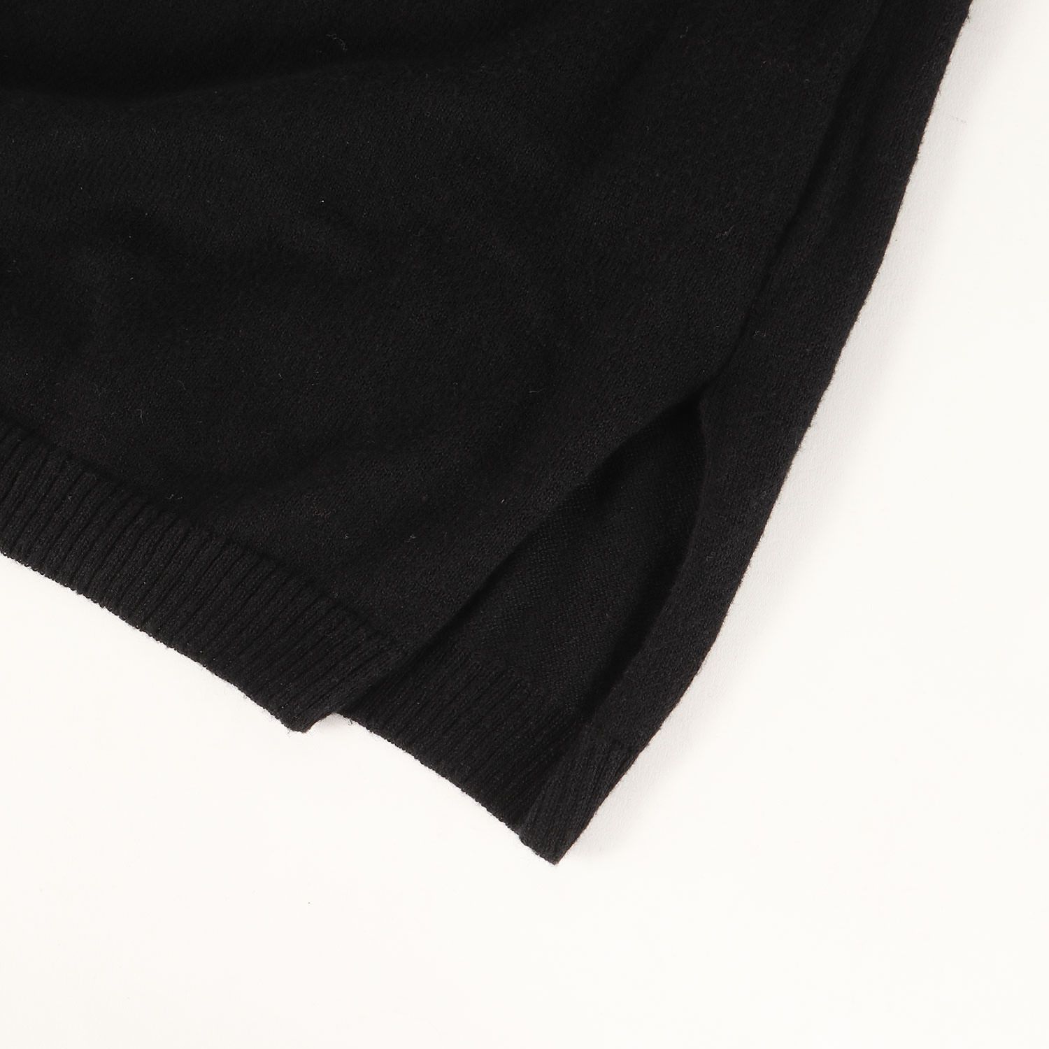Yohji Yamamoto ヨウジヤマモト ニット ブラック 黒 サイズ:3