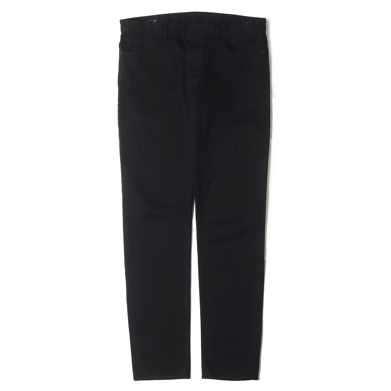 MINEDENIM マインデニム パンツ ブラック 黒 サイズ:12 | スーパースリム ストレッチ デニム スキニー パンツ (S.Slim STR 5pocket FPK107N-99) | ボタンフライ | 日本製 | ボトムス ジーンズ ジーパン【メンズ】【中古】【新品同様】【K4540】 新品】MINEDENIM マインデニム パンツ ブラック 黒 サイズ:12