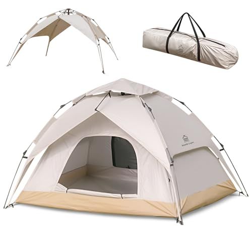 COMFORT ZONE】 テント ワンタッチテント 3人 4人用 二重層