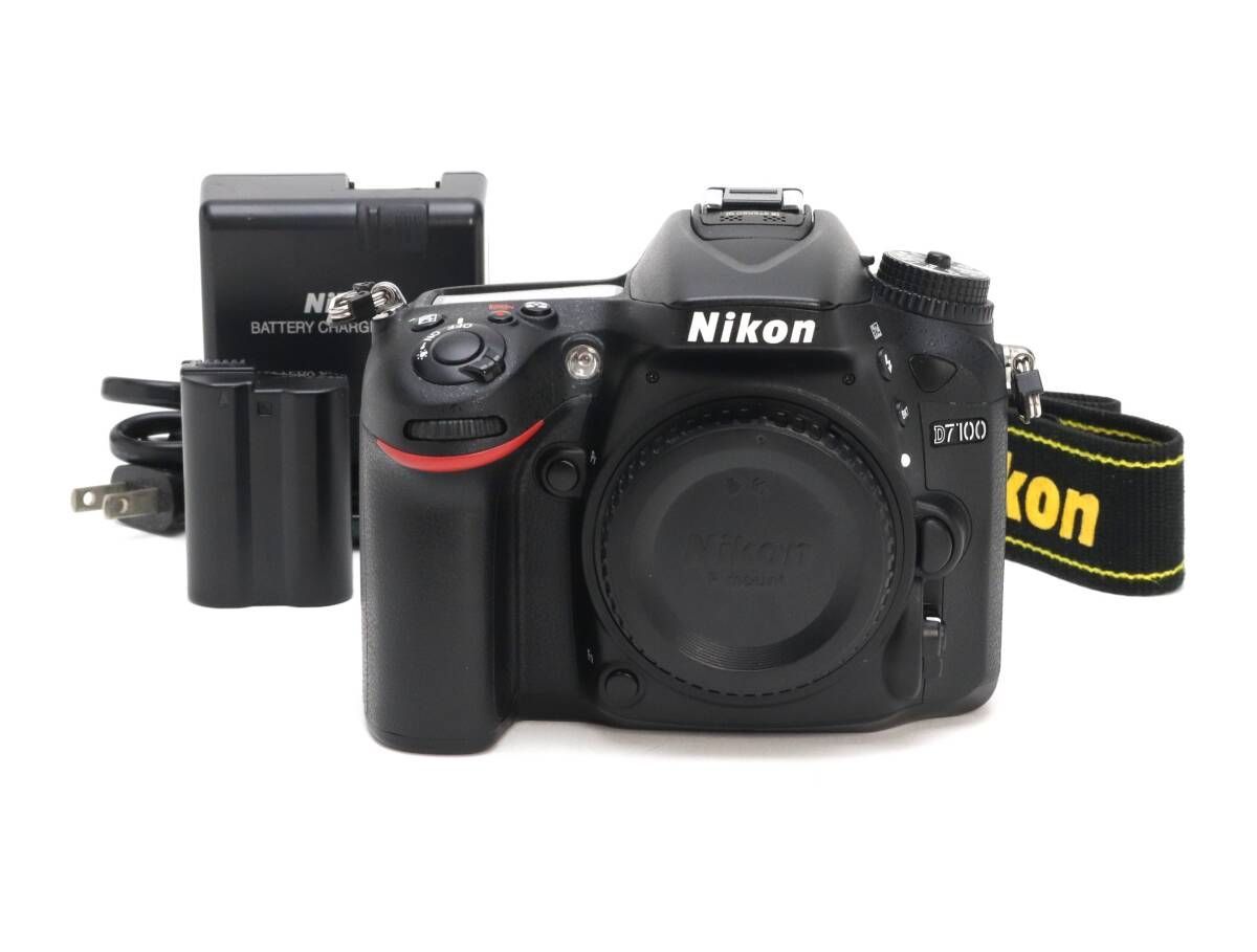 A Nikon ニコン D 7100 ボディ シャッター数 4 初期不良 対応 212-126