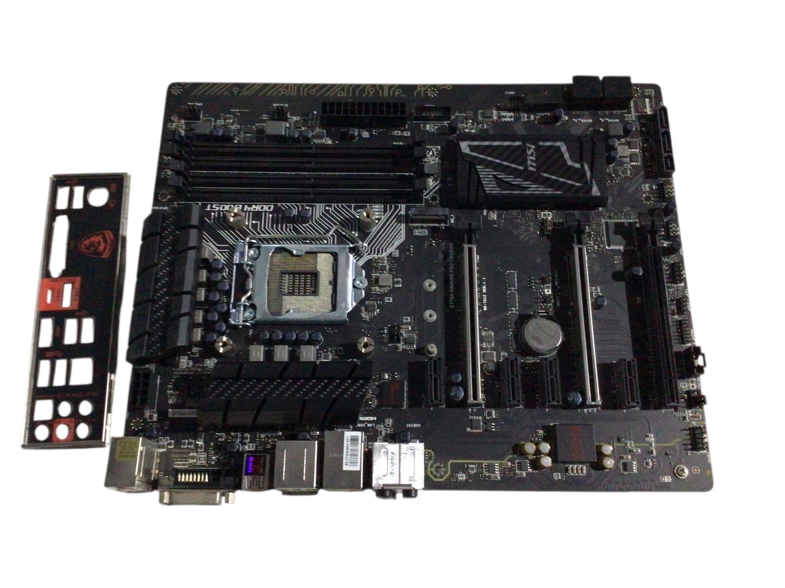 中古］ MSI Z170A GAMING PRO CARBON マザーボード番号A143 - メルカリ