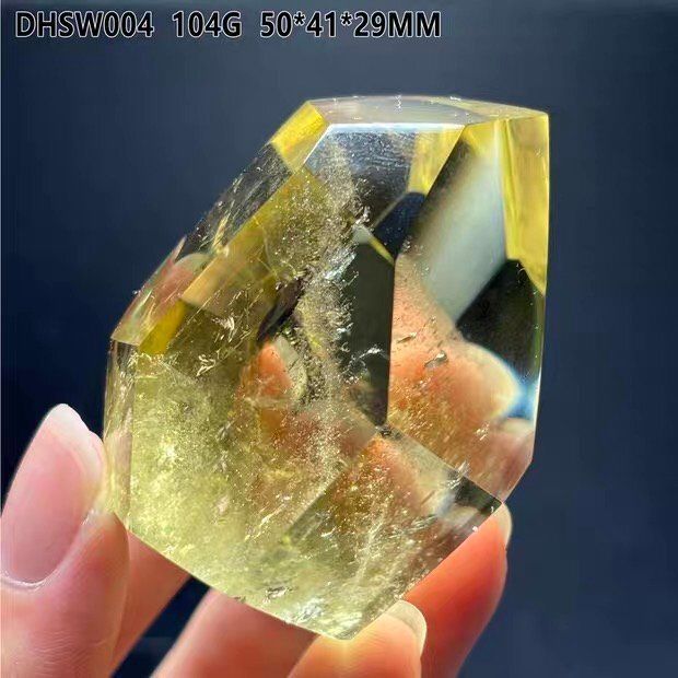 AAAAAAAAAA級【金運UP】☆レインボー天然シトリン原石B0101/YS/SW004