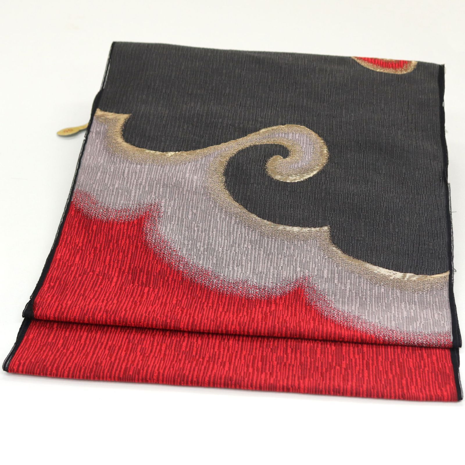 ona 4673 西陣 ヤマキ織物 九寸 名古屋帯 綴宝飾瑞文 お仕立て付き ２～３週間で発送