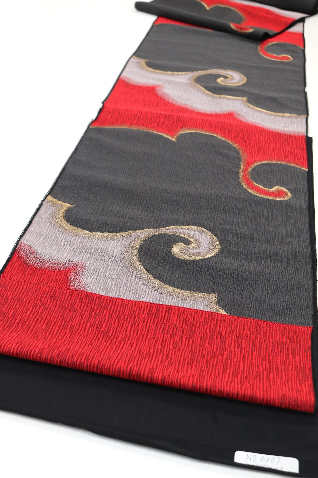 ona 4673 西陣 ヤマキ織物 九寸 名古屋帯 綴宝飾瑞文 お仕立て付き ２～３週間で発送