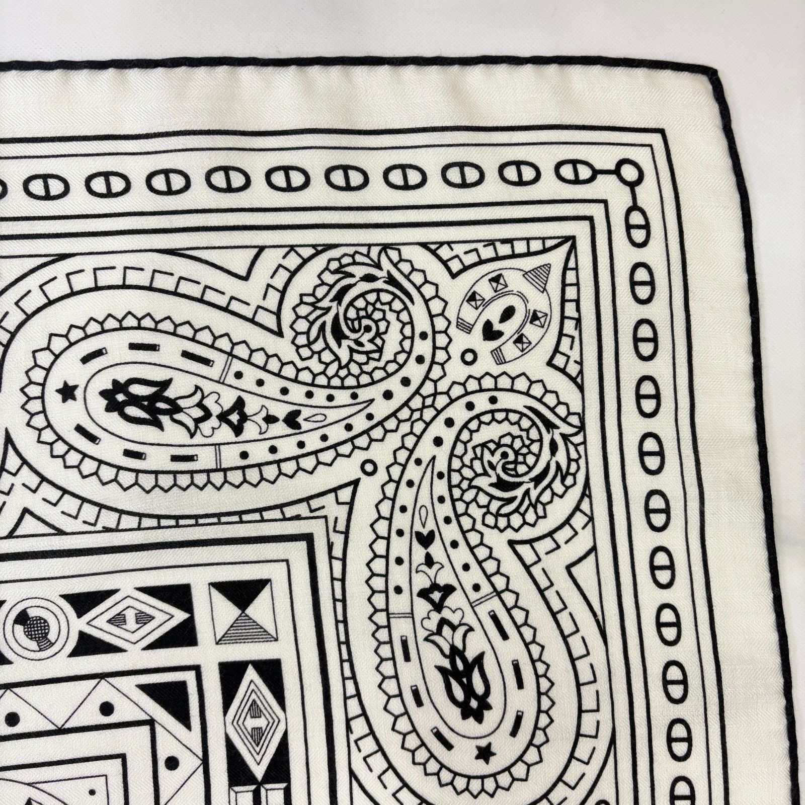 鑑定済み【 新品未使用 】エルメス カレジェアン 140 《 シュヴァル