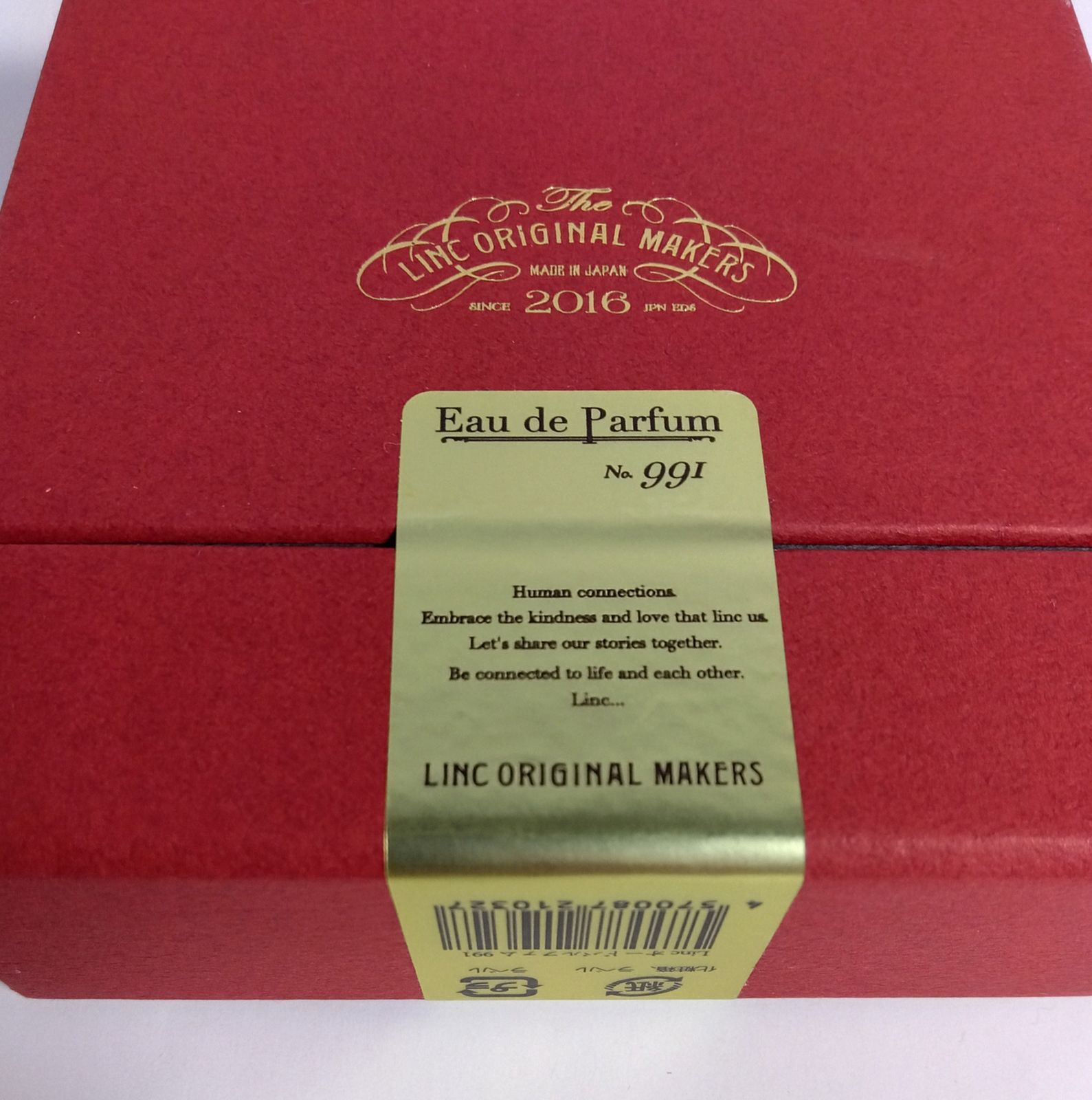 【新品】No.991 香水 LINC ORIGINAL MAKERS 50ml 新品未使用】 【未開封】LINC ORIGINAL MAKERS リンクオリジナル