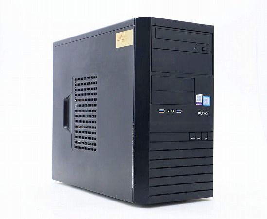 Thirdwave タワーPC Diginnos Magnate GE Core i 7-8700 3.2 GHz 8 GB 512 SSD 1 TB HDMI|DVI-D|アナログ Windows 11 Home