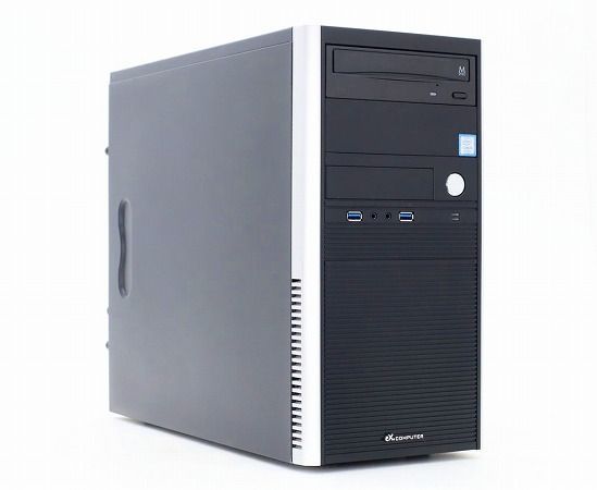 TSUKUMO タワーPC eXcomputer Core i 9-9900 K 3.6 GHz 32 GB 512 NVMeSSD 2 TB HDMI|DP|アナログRGB Windows 11 Pro
