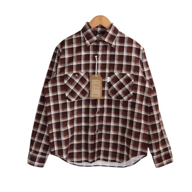 SUBCULTURE COTTON CHECK SHIRT サイズ1 SCTP-A2507 サブカルチャー
