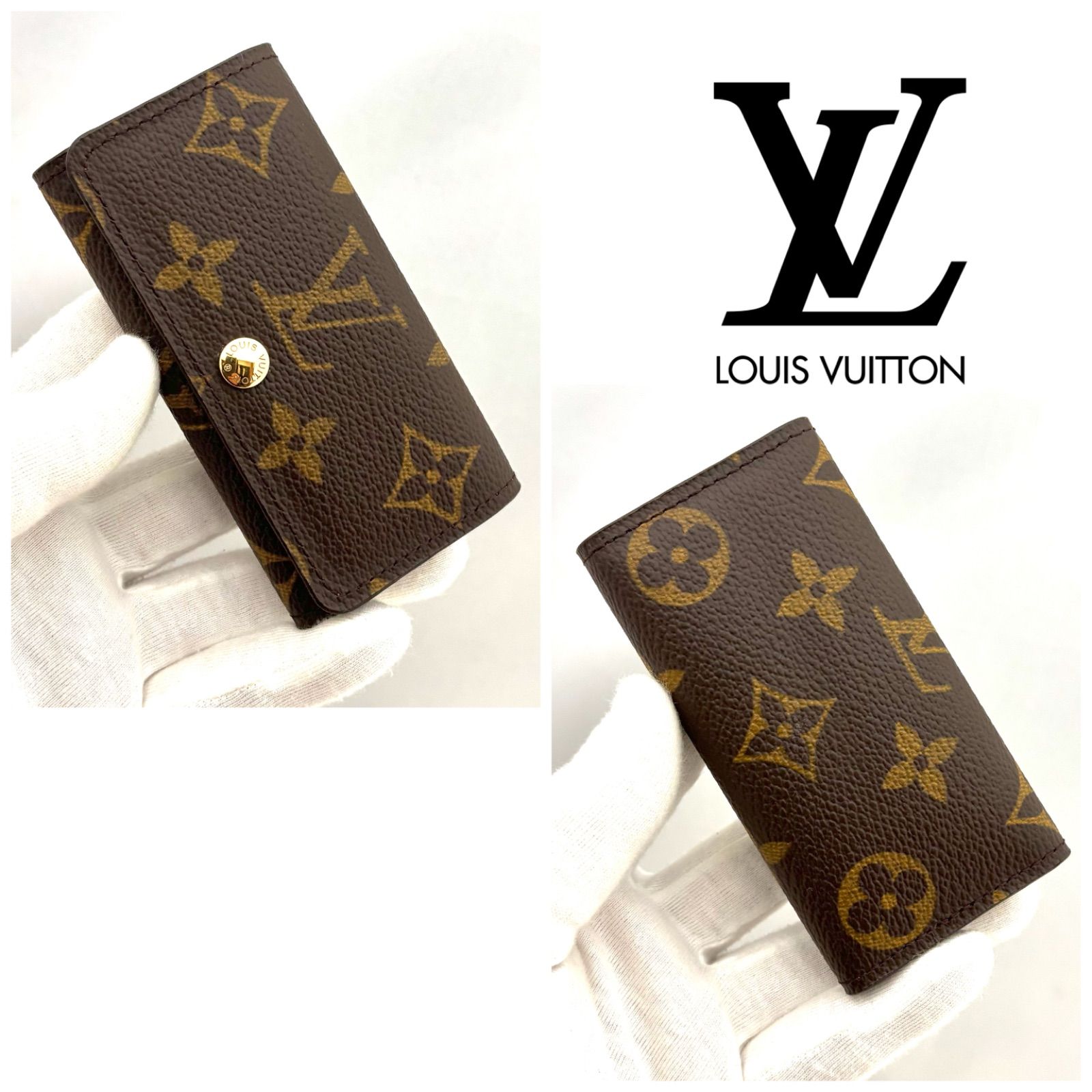 新品未使用A】ルイヴィトン モノグラム ミュルティクレ4 4連キーケース