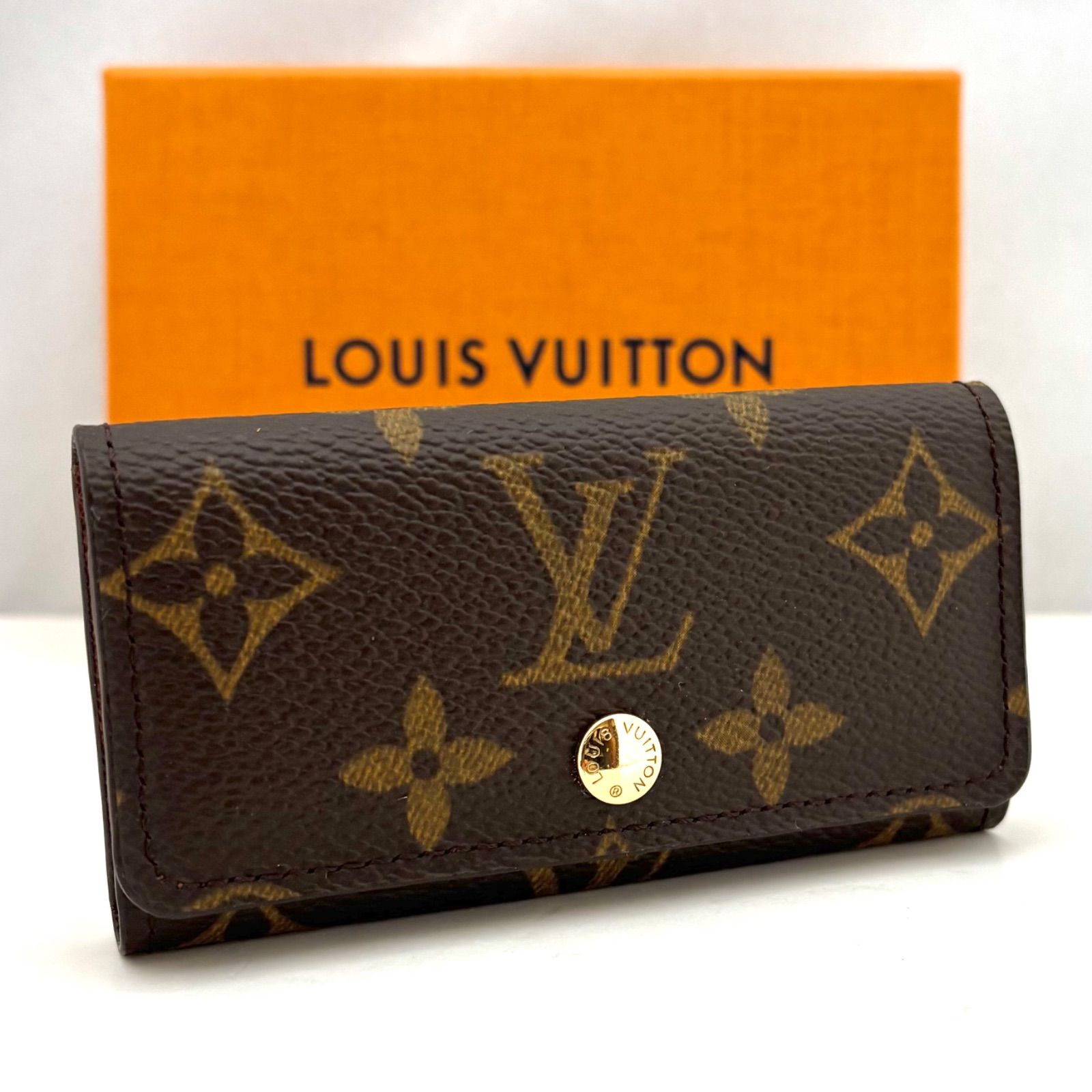 新品未使用A】ルイヴィトン モノグラム ミュルティクレ4 4連キーケース