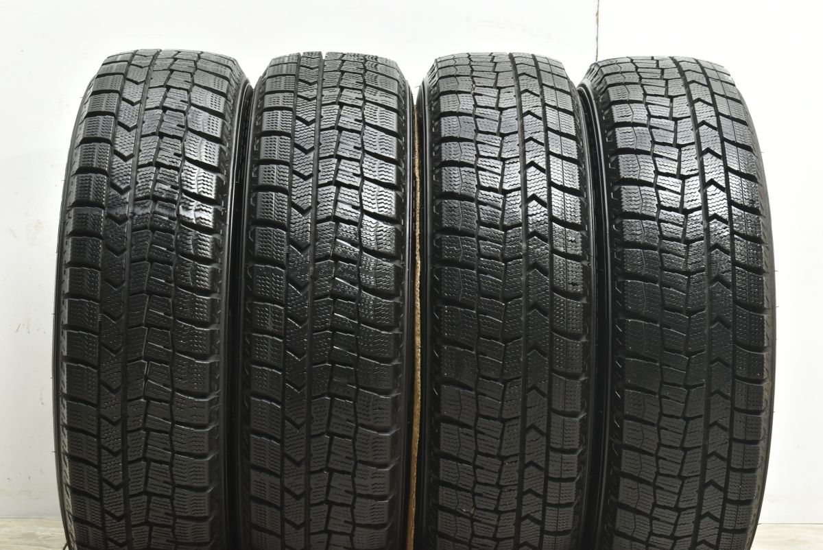 2024年製 バリ溝美品】S 14in 5J +39 PCD100 ダンロップ ウインター