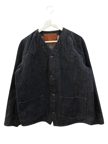 フルカウント エンジニアジャケット 2036 デニム ワークジャケット 38 ジンバブエコットンデニム