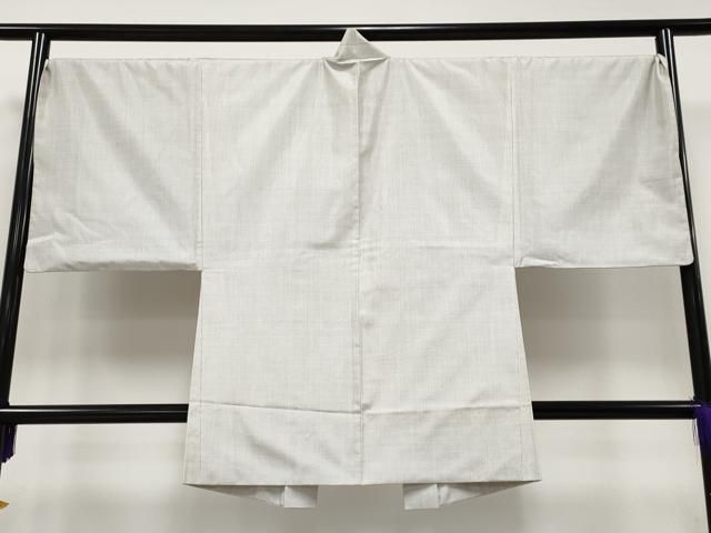 平和屋本店○極上 男性 本場大島紬 白大島 100亀甲 アンサンブル 総