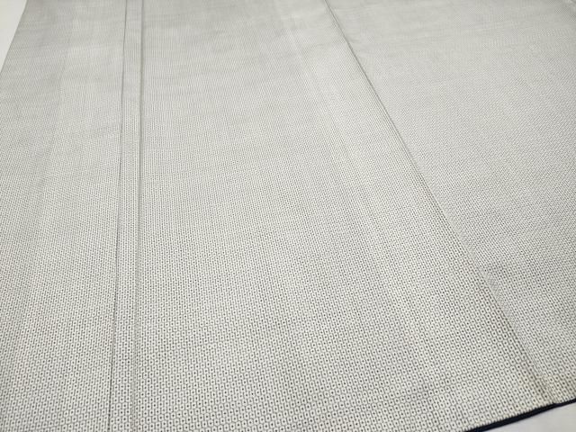 平和屋本店○極上 男性 本場大島紬 白大島 100亀甲 アンサンブル 総