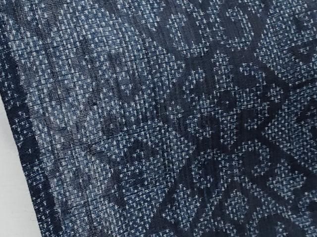  ＊ 上 夏物 重要無形文化財 本場宮古上布 苧麻 s 6 紬 着物