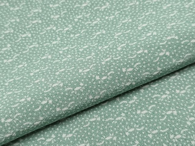 平和屋本店▽極上 人間国宝 小宮康孝 江戸小紋 単衣 猫 薄青色地