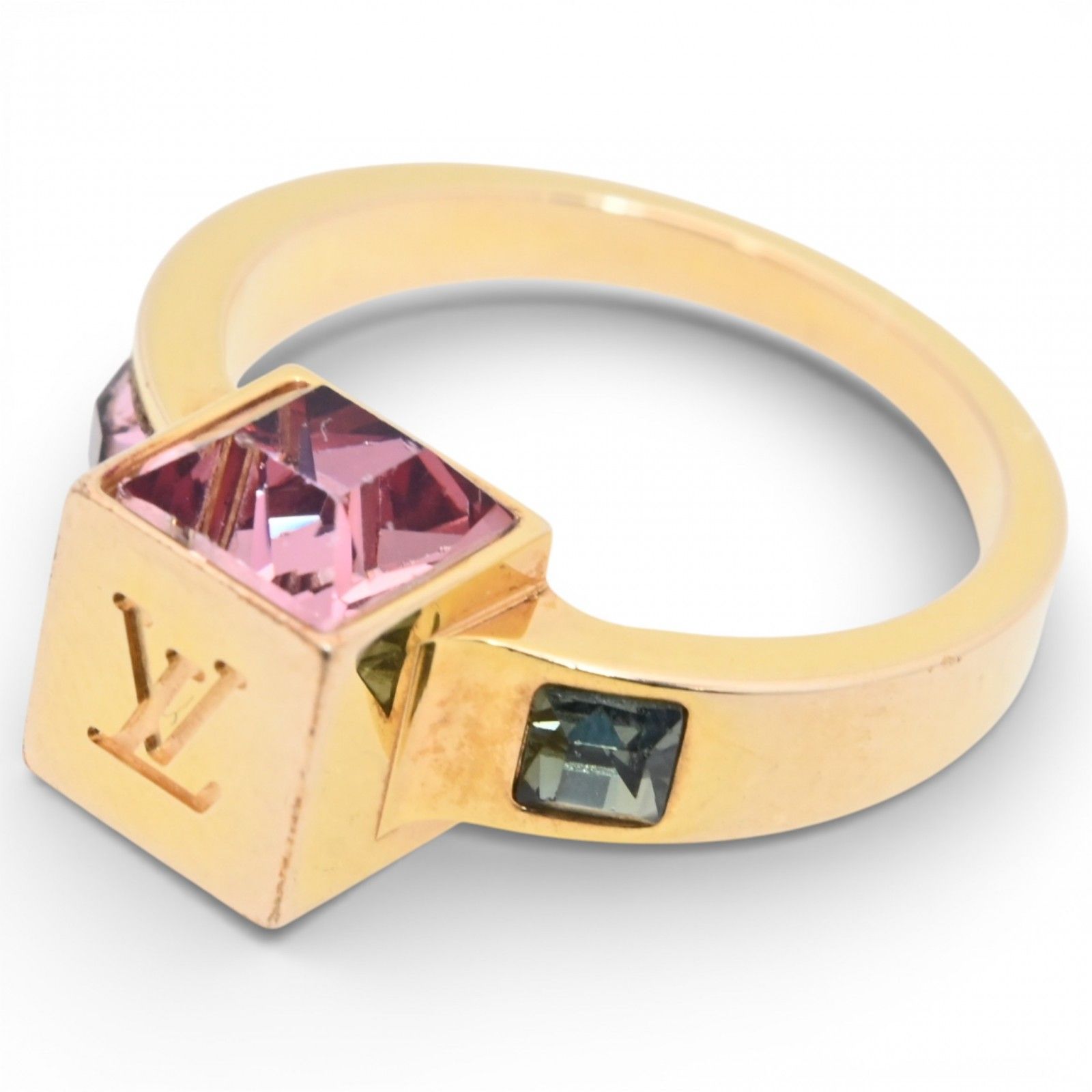 ルイヴィトン バーグ ギャンブル リング 指輪 ストーン Aランク lv 2211 kk