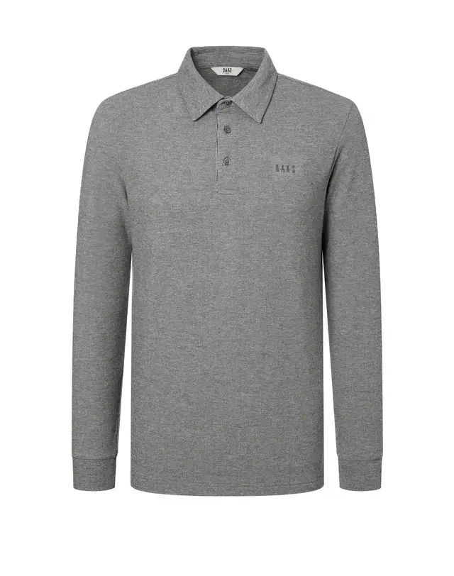 DAKS GOLF メンズ ポロ 長袖Tシャツ グレー 115
