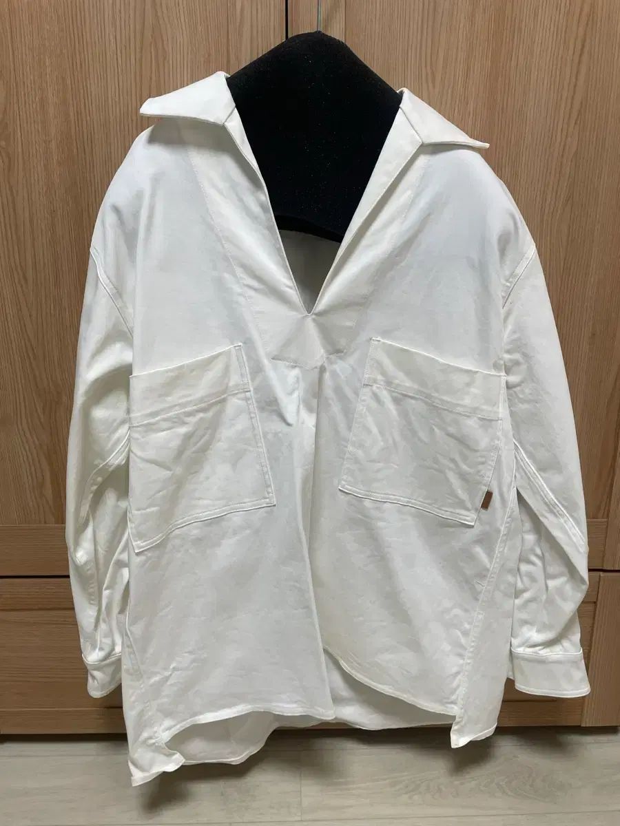 MAX MARA マックスマーラ 白 麻 シャツ ポケット