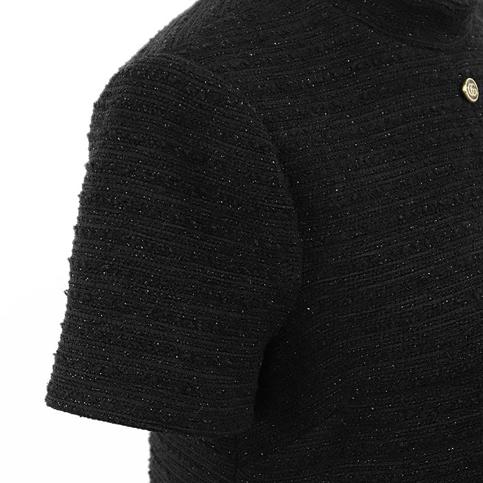 スタンドカラー ショートスリーブ