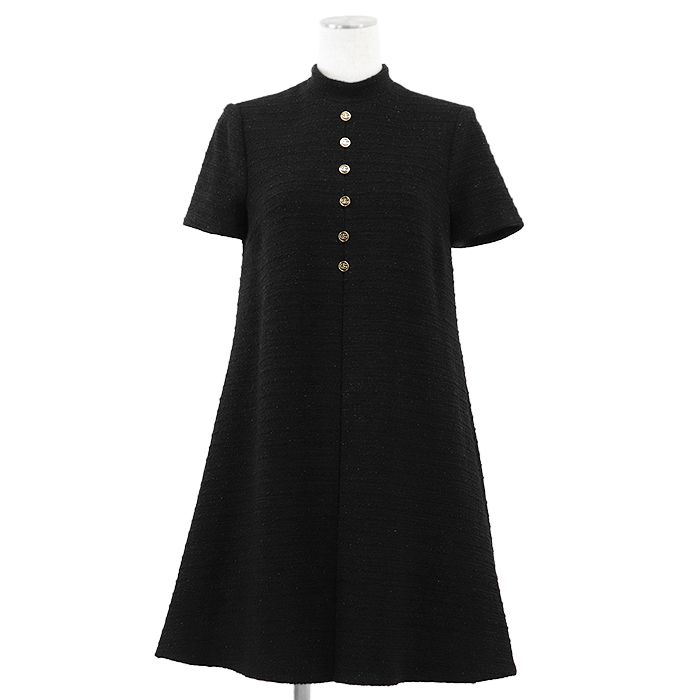 GUCCI グッチ ツイードラメワンピース グリッター コンビネーション