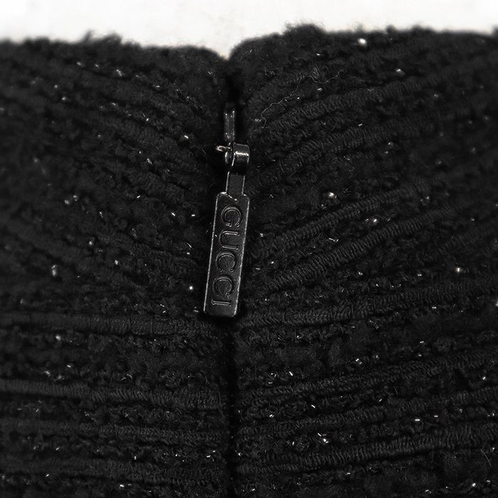 GUCCI グッチ ツイードラメワンピース グリッター コンビネーション