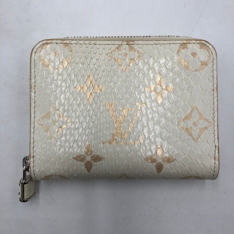 品 LOUIS VUITTON ルイ ヴィトン N 97726 モノグラム エキゾチック ジッピー コインパース パドロック コインケース 財布 小銭入れ パイソン 179-260107-ko-22-tei