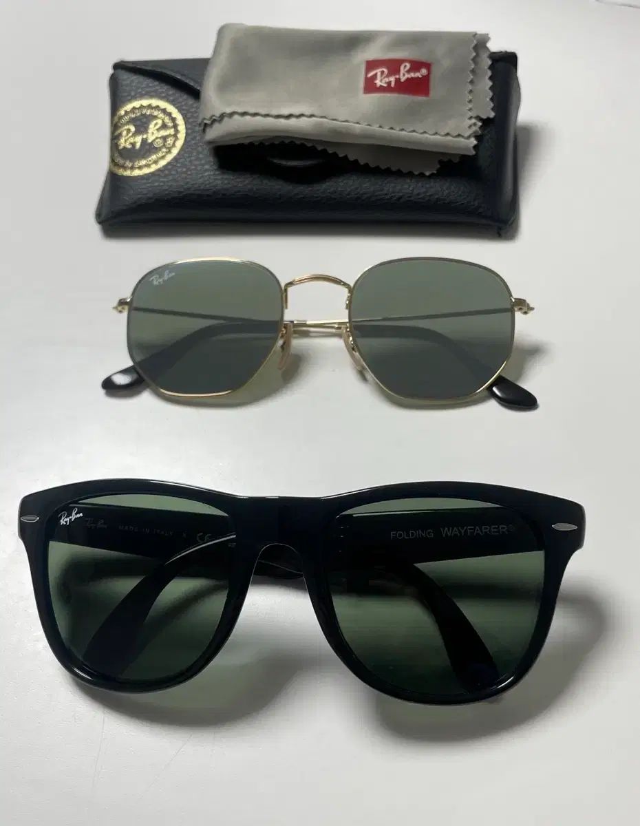 レイバン フォールディング ミラー サングラス RB 3548-N 4105