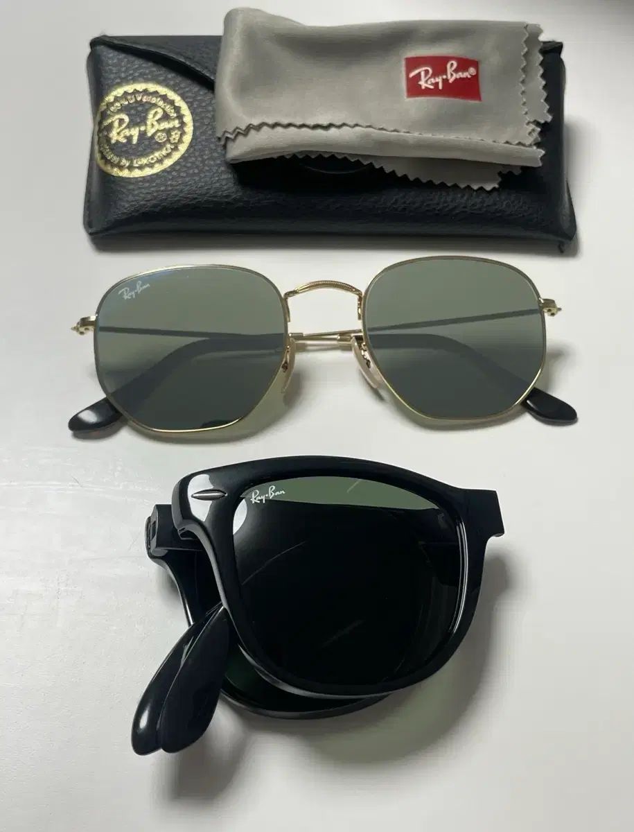 レイバン フォールディング ミラー サングラス RB 3548-N 4105