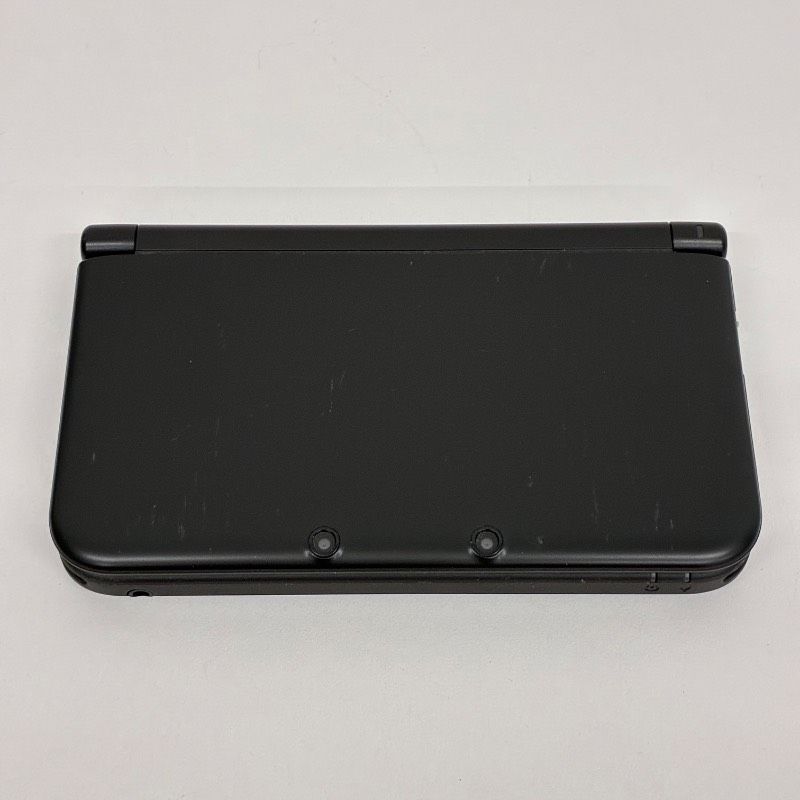 初期化済 動作品 Nintendo 3 DS LL BLACK SPR 001 任天堂 ニンテンドー ゲーム機 本体 充電器 SDカード ブラック 4000 0107