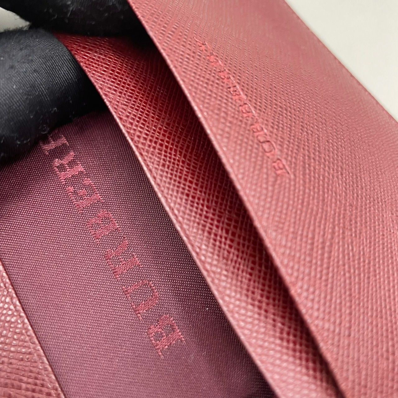  ♥級 BURBERRY バーバリー 名刺入れ カードケース ビジネス ノバチェック レザー ボルドー 名刺入れ 小物