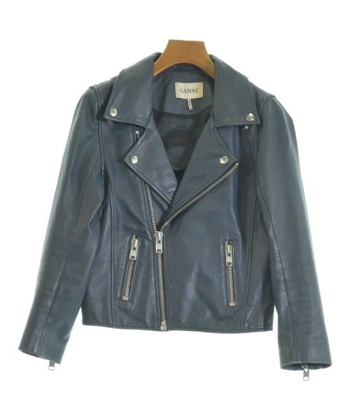 Ganni ライダース レディース 古着