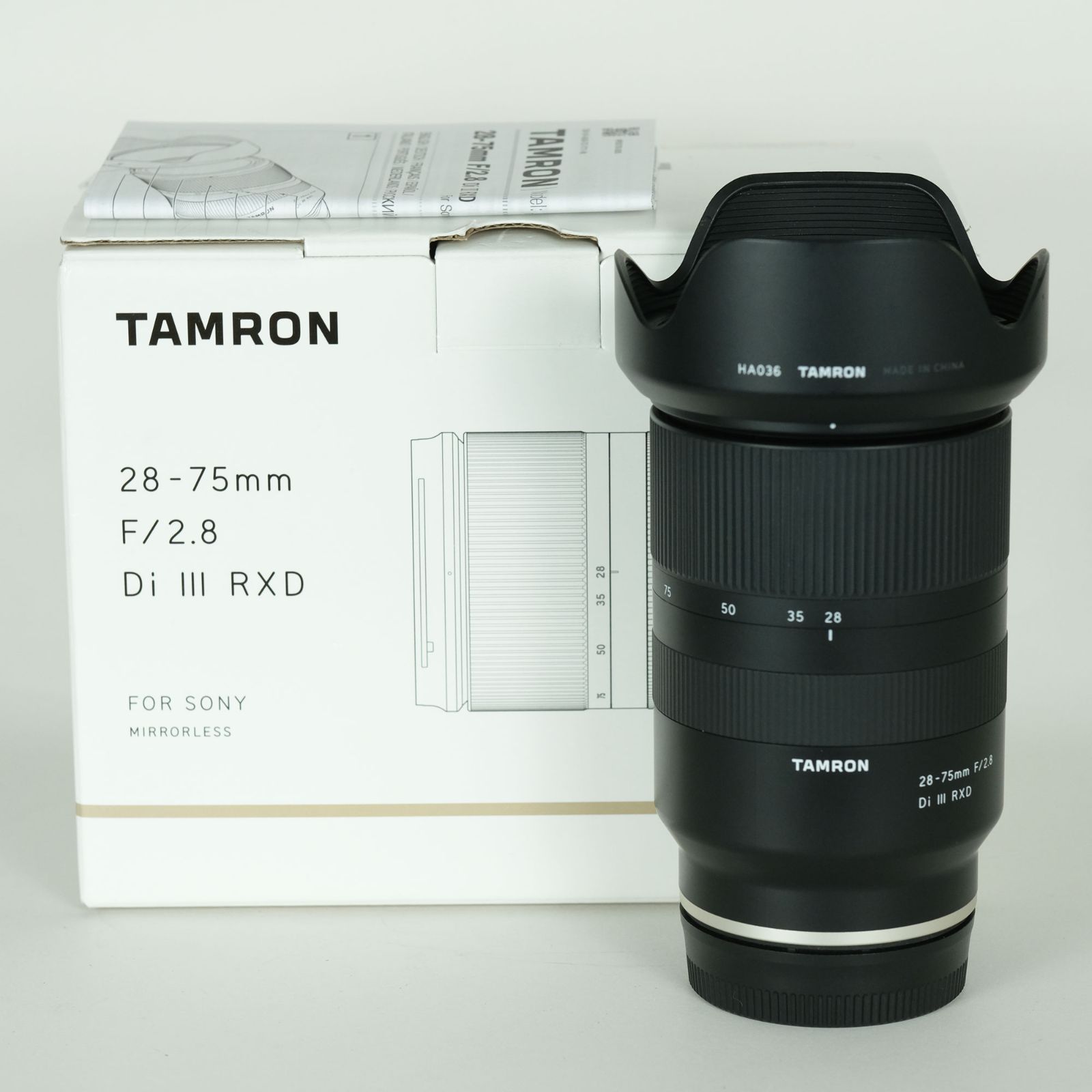良品] TAMRON 28-75mm F/2.8 Di III RXD (Model A036) [ソニーE用