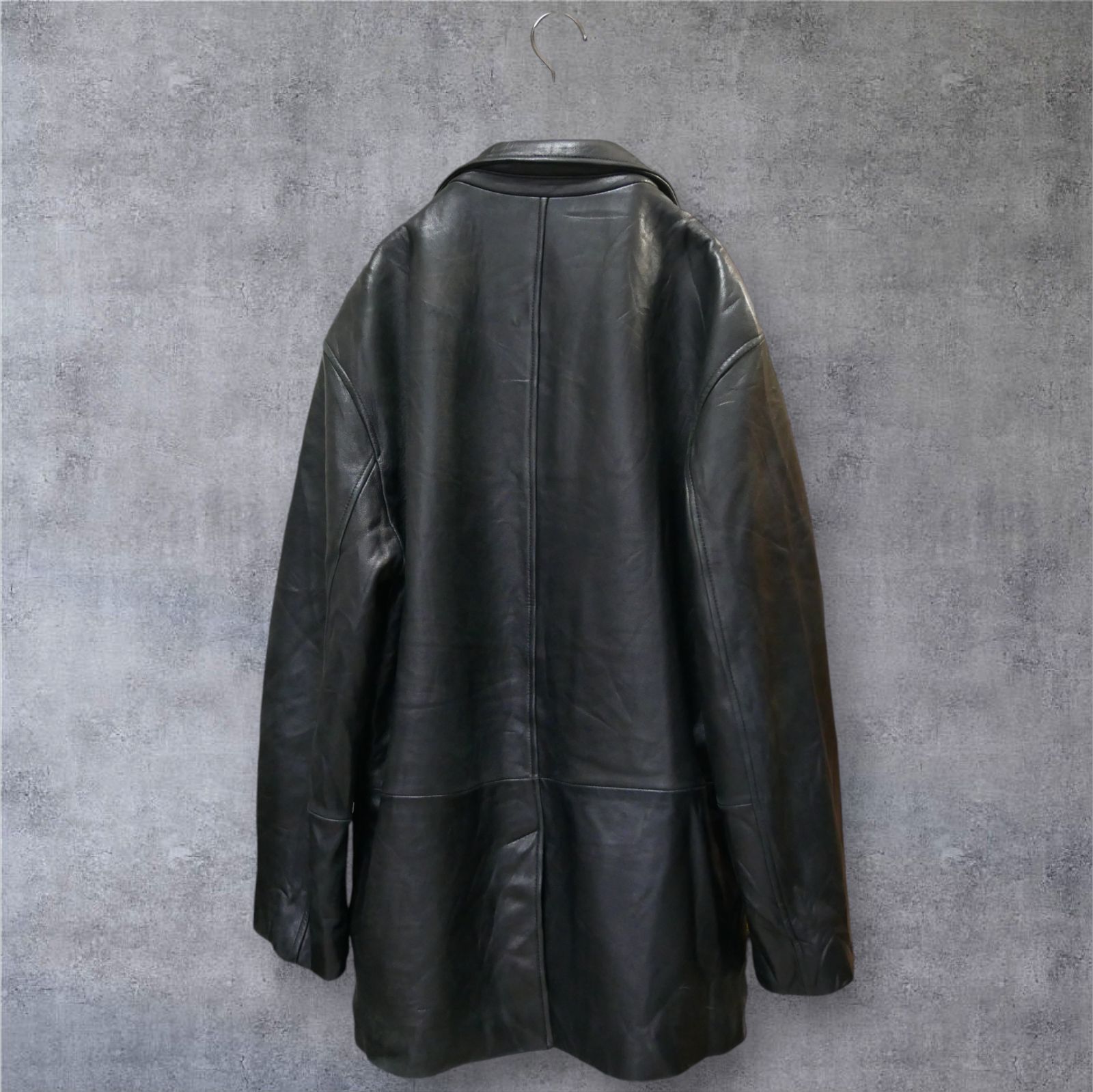 極上ラムレザー】DANIER ダニエ 90s カナダ発 本革 黒 ブラックカラー