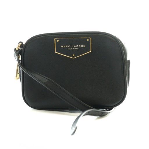 マークジェイコブス MARC JACOBS ヴォイジャー ナイロン スクエア クロスボディバッグ 黒 ブラック |SS OS