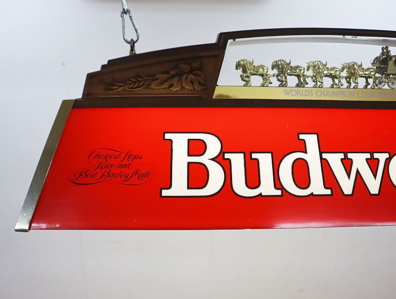 バドワイザー　バドマン　電飾サイン　1980年代 ☆1980's BUD MAN バドマン バドワイザー ビンテージ 看板 ビール