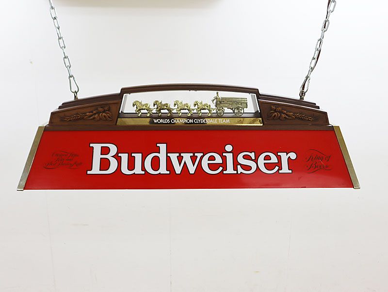 Budweiser バドワイザー プールバーライト ヴィンテージ ✨激レア