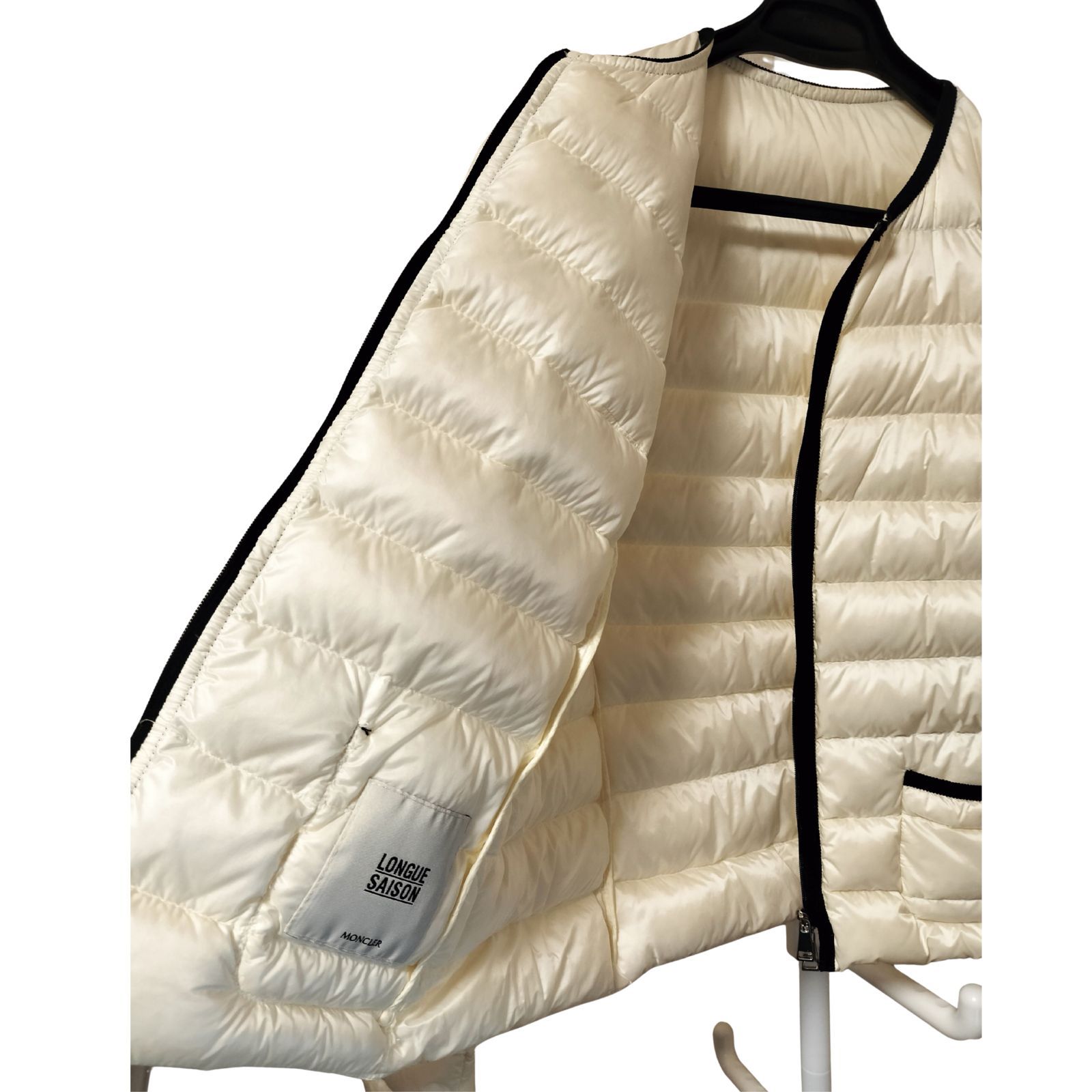 MONCLER モンクレール ロングセゾン ダウンジャケット ホワイト