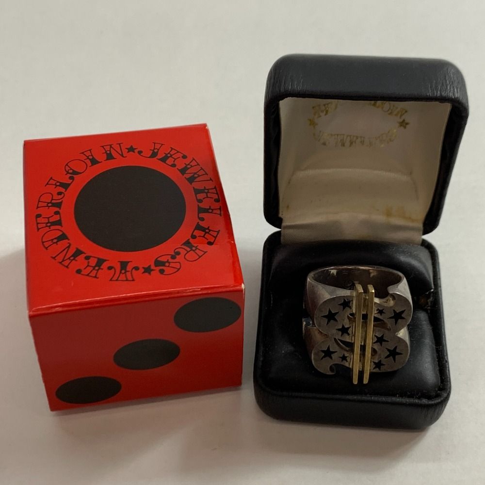 04 w 5698▽ テンダーロイン ダラー リング チックサイズ T-$ RING 指輪 ドル アクセサリー 25号 SV 925 8 K ユニセックス