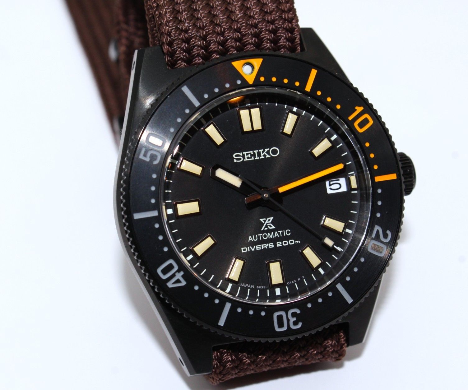 VRW-1513 時計 SEIKO セイコー SBDC 153 プロスペックス 1965メカニカルダイバーズ BK文字盤 メンズ 自動巻き 腕時計 稼働品
